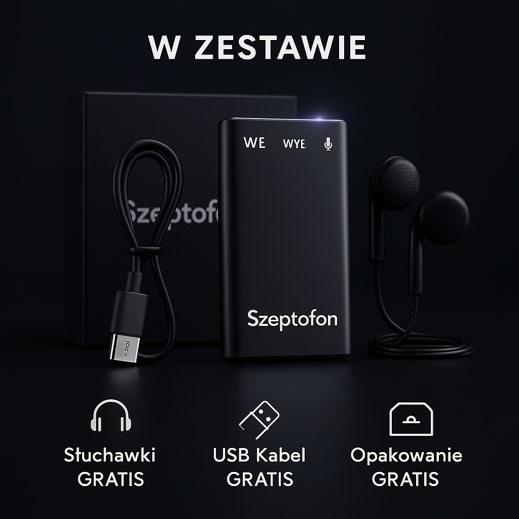 Szeptofon™ - Najmniejszy dyktafon na świecie